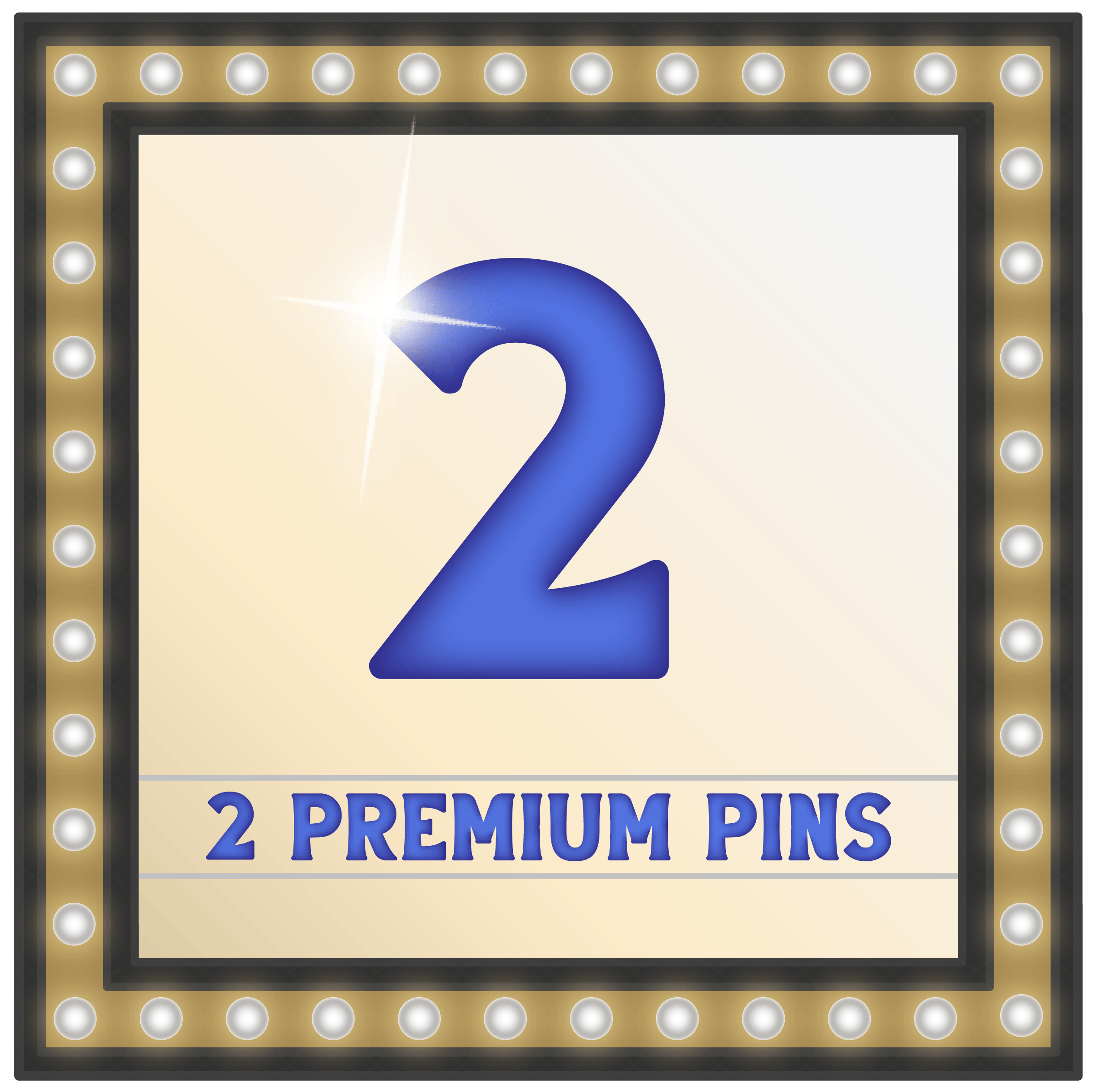 Two Premium Pins