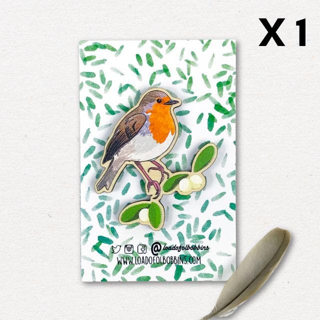 Robin Brooch