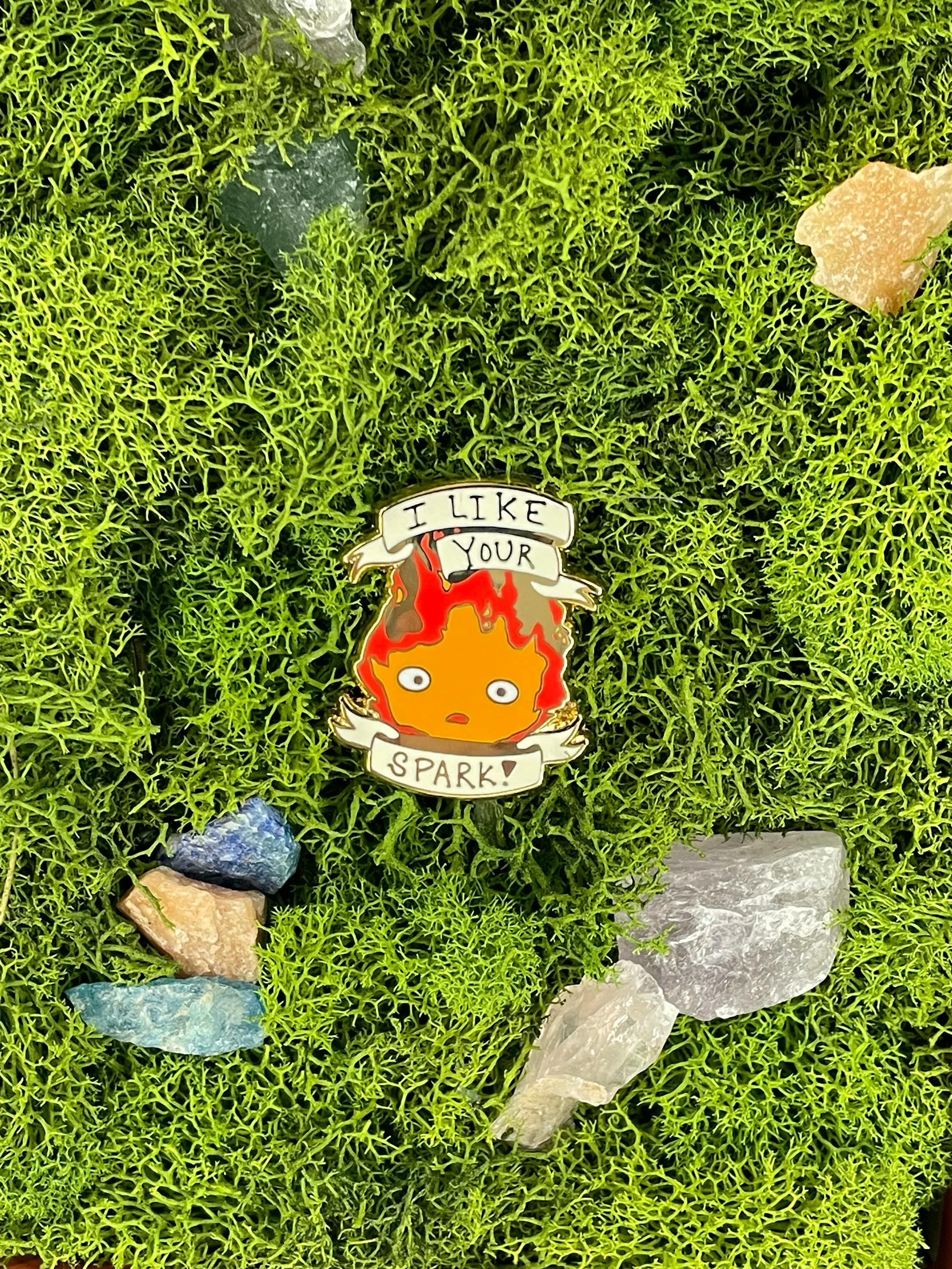 Enamel Pin: Fire Demon