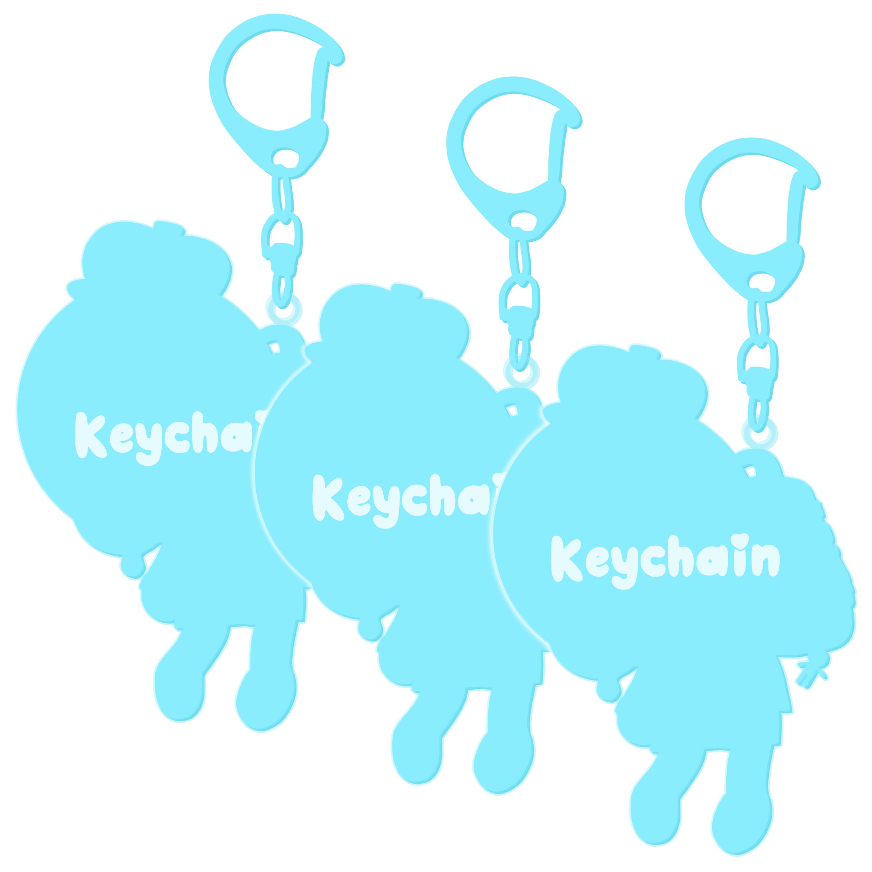 3x Keychain
