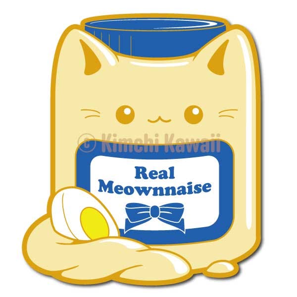 Meownnaise 2" Pin
