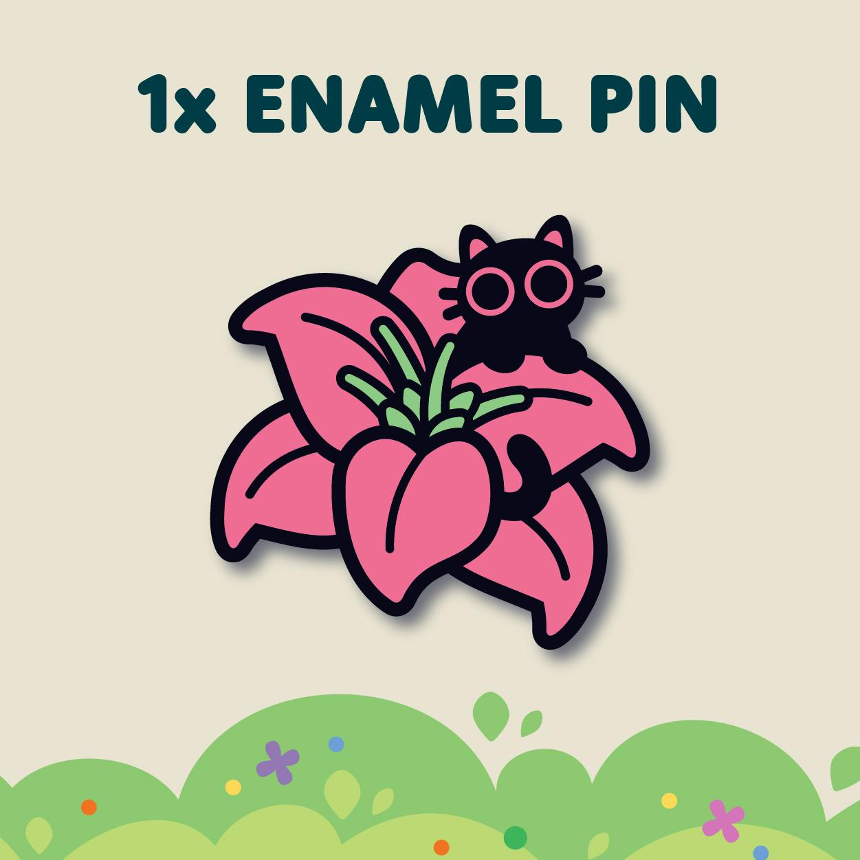 One Enamel Pin