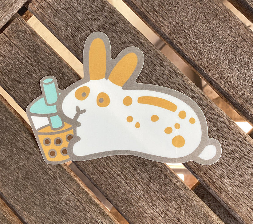 STICKER - Boba Bunny 4"