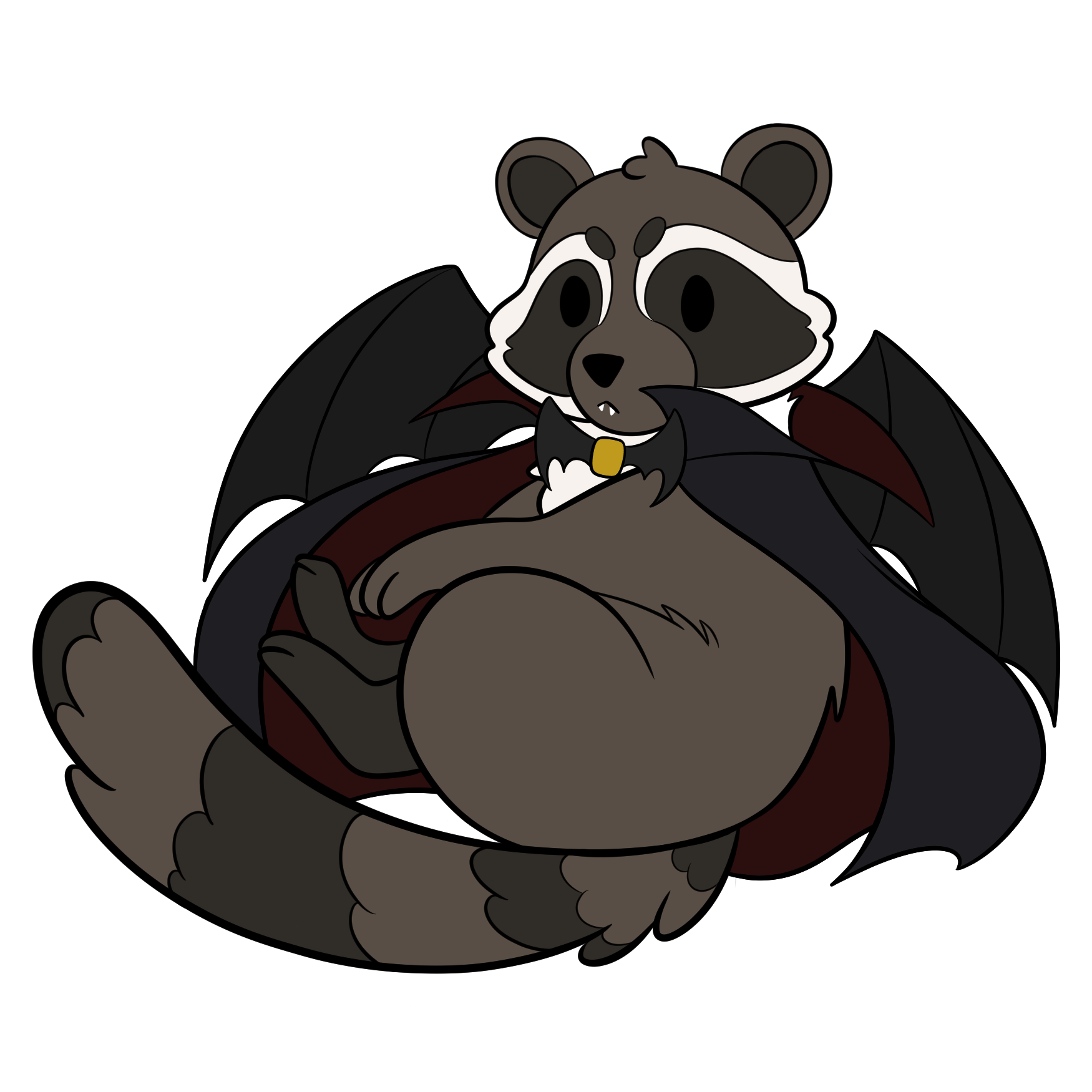 Vampire (Black Nickel Plated Hard Enamel)