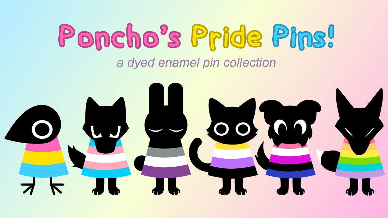 Poncho's Pride Pins