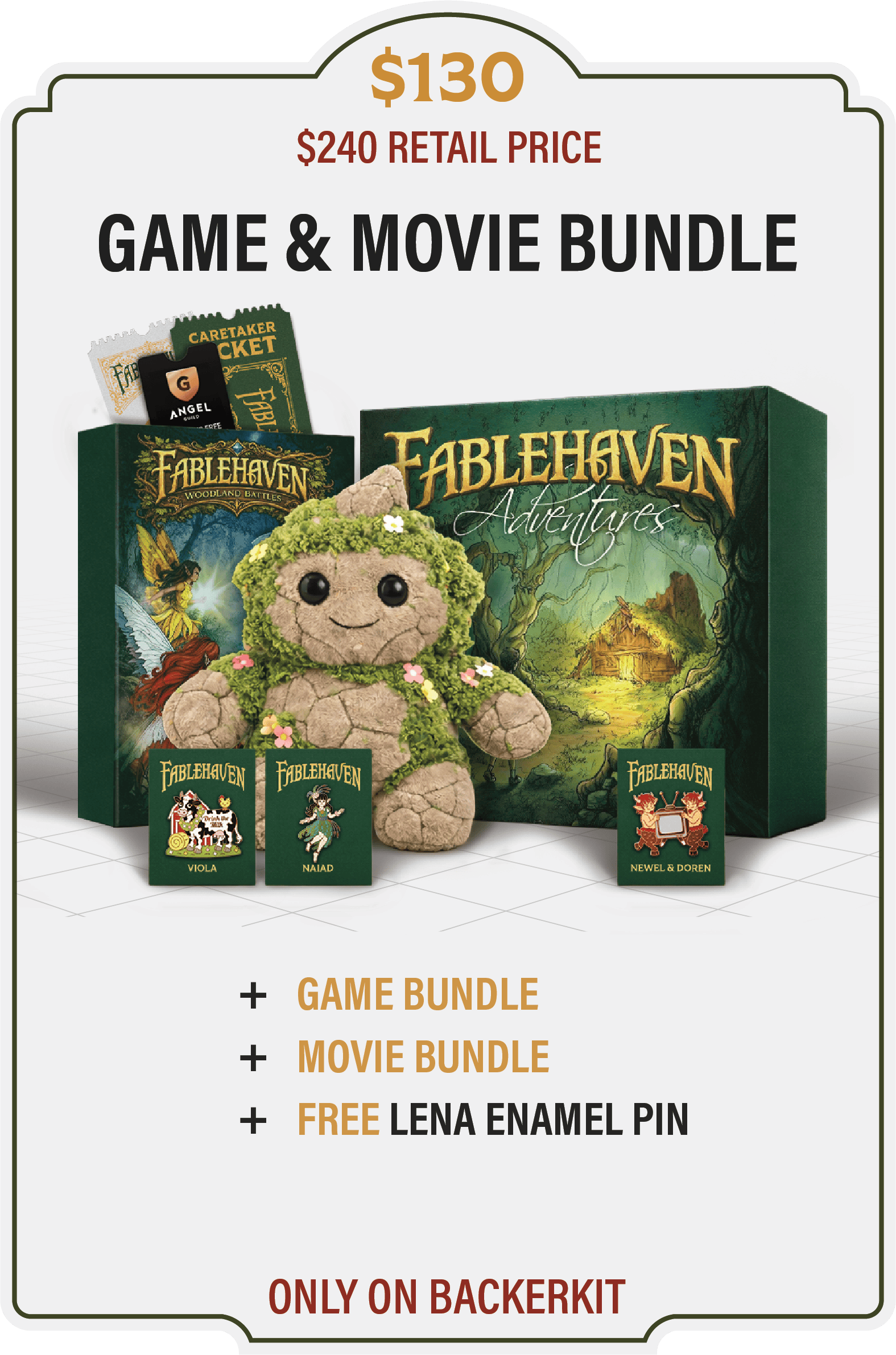 Game & Movie Bundle: $130