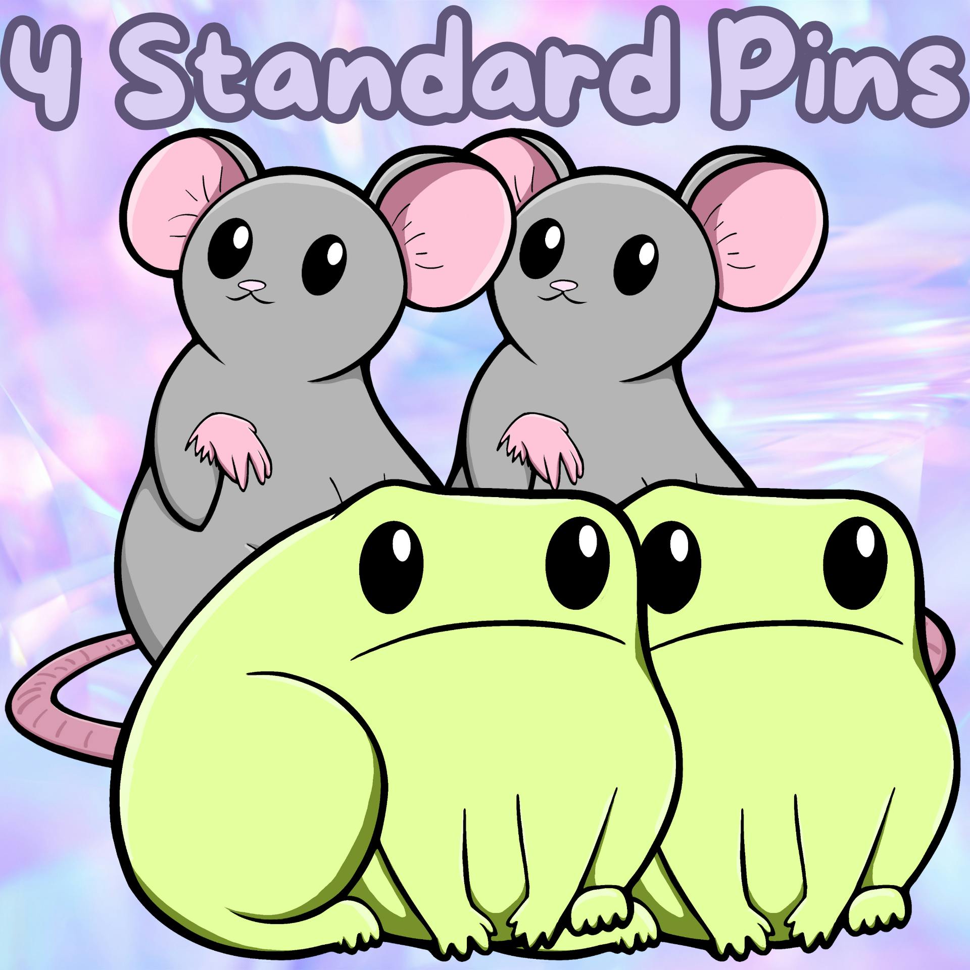4 Standard Pins