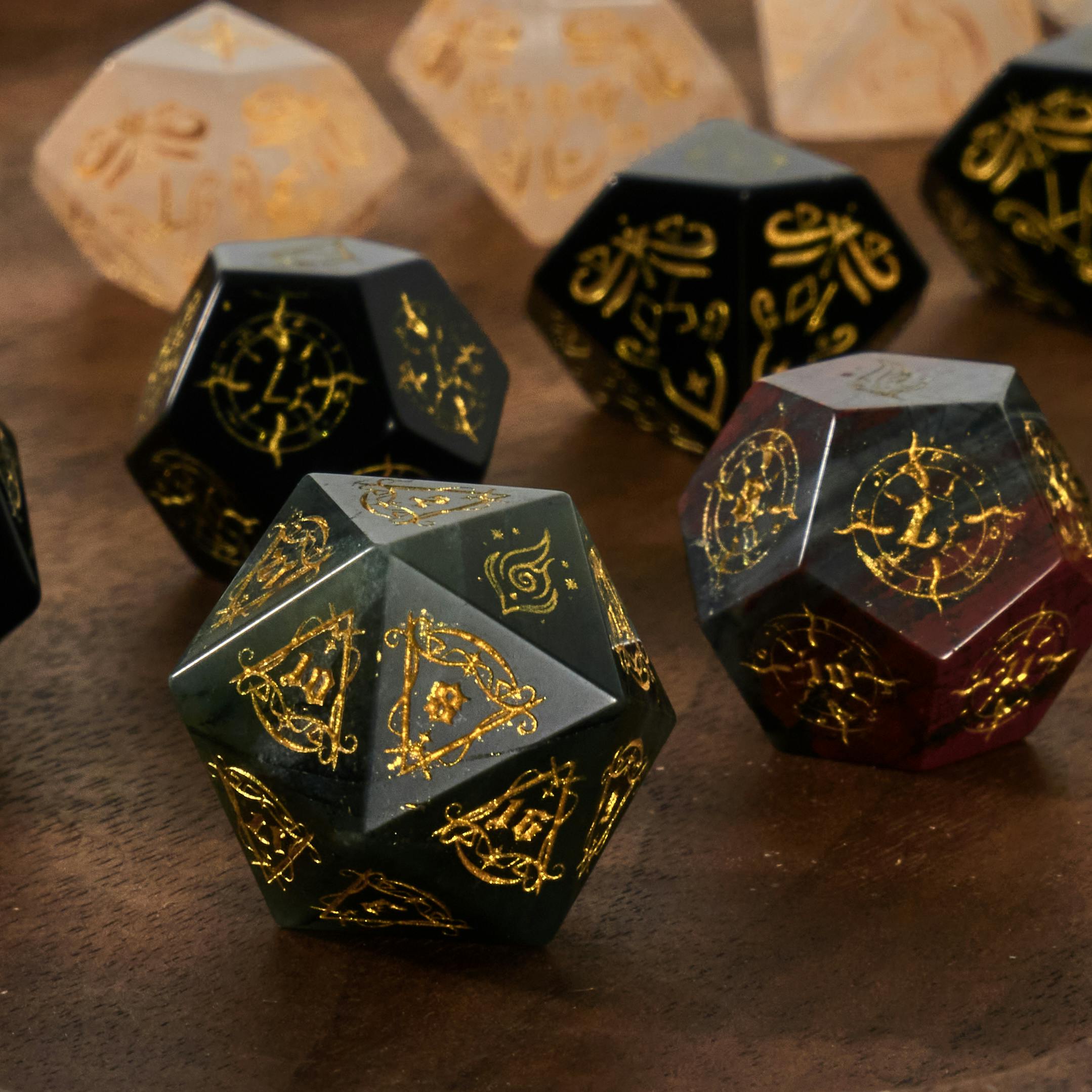 Complete Duskwheel Fate Dice Collection (All 3 Sets)