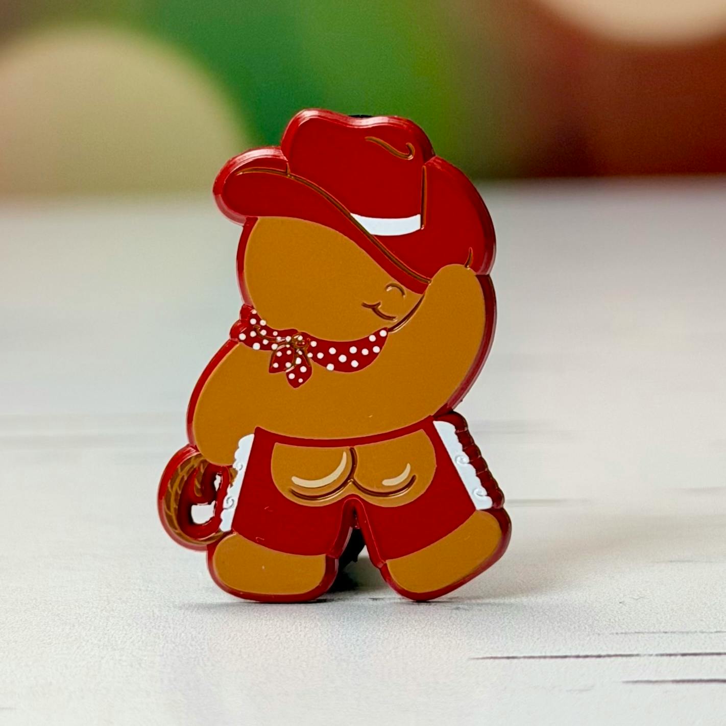 Cakes OUT Ginger Enamel Pin