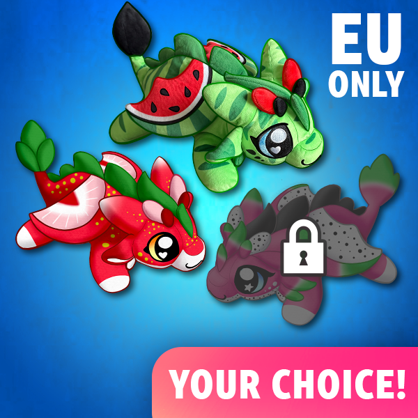 One Fruit Dragon Plushie (EU Backers Only)