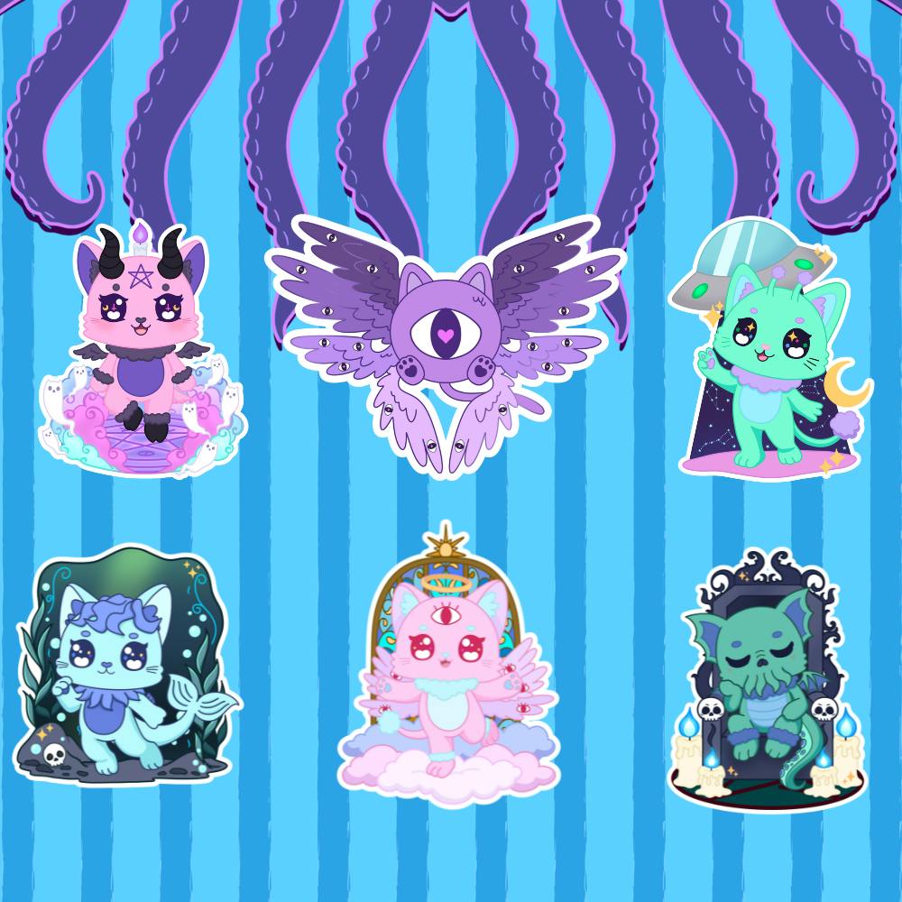 3" Spot Holo Vinyl Sticker