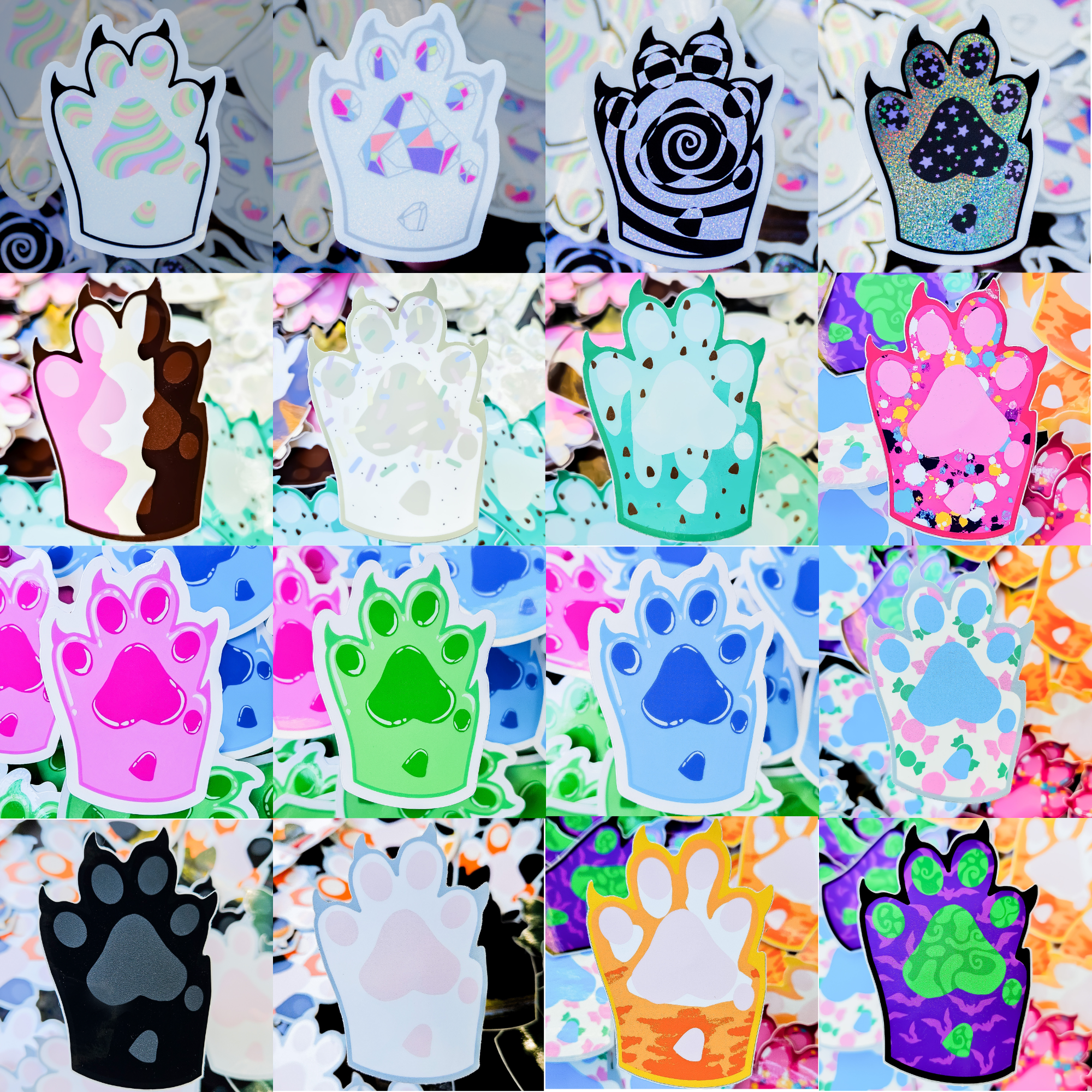 Peets 'n' Beans Stickers 5-pack