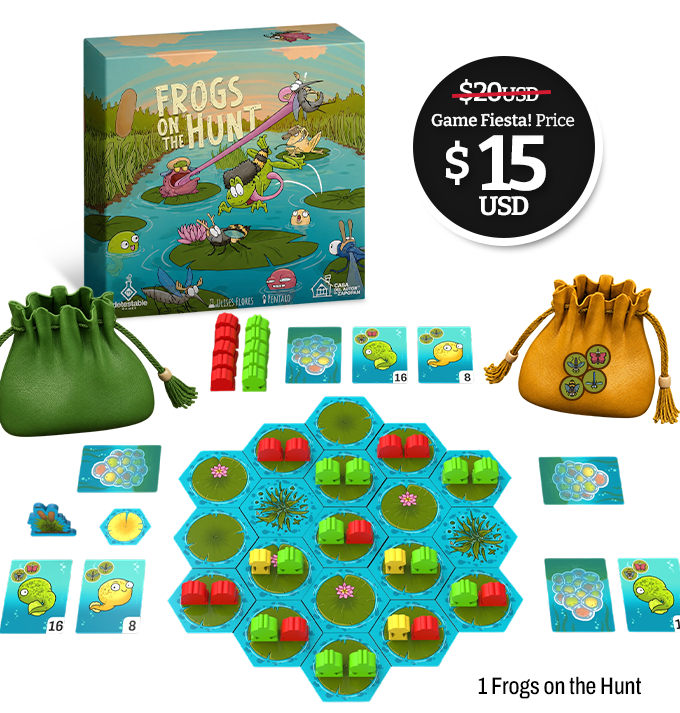 Extra copy: Frogs on the Hunt