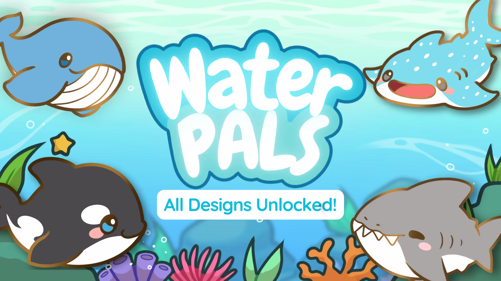 Water Pals - Cute Enamel Pin Collection