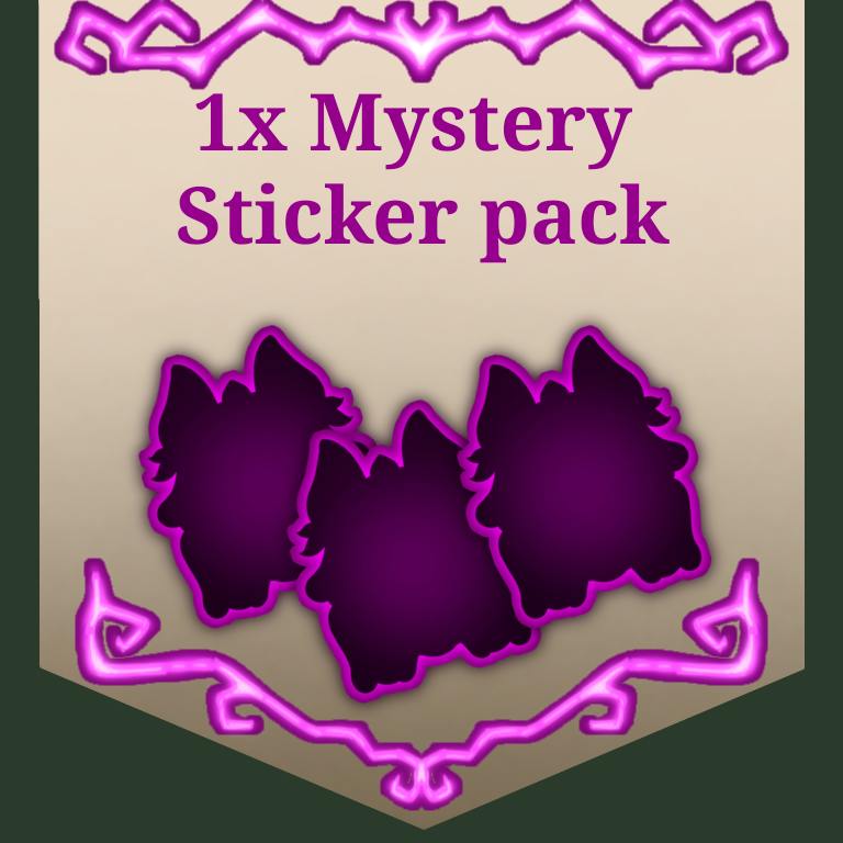 Mystery Sticker Pack(3pcs)