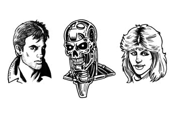 ADD ALL 3 B&W ORIGINAL ART REMARQUED SKETCHES TO YOUR ORDER