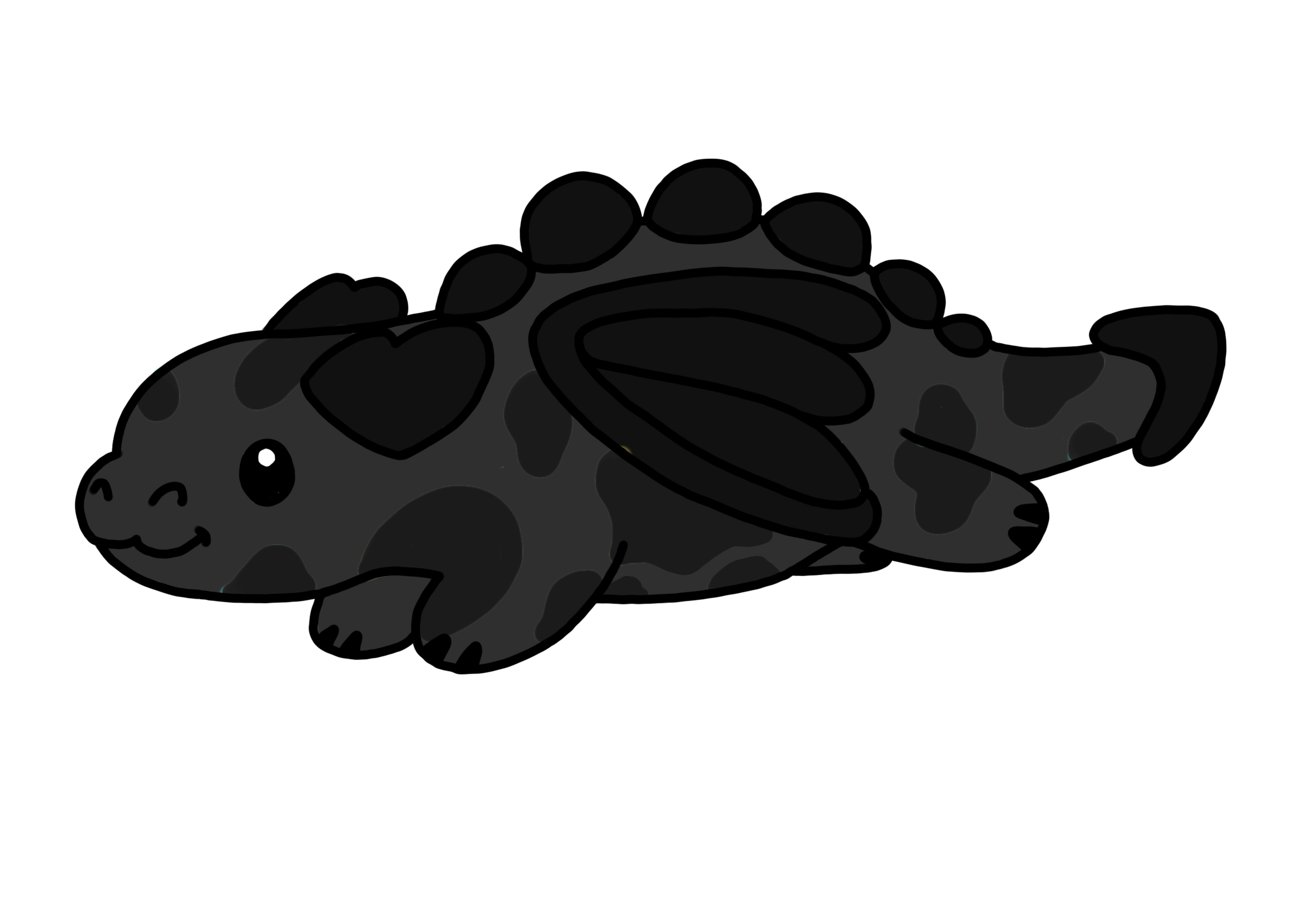 Black spot dragon