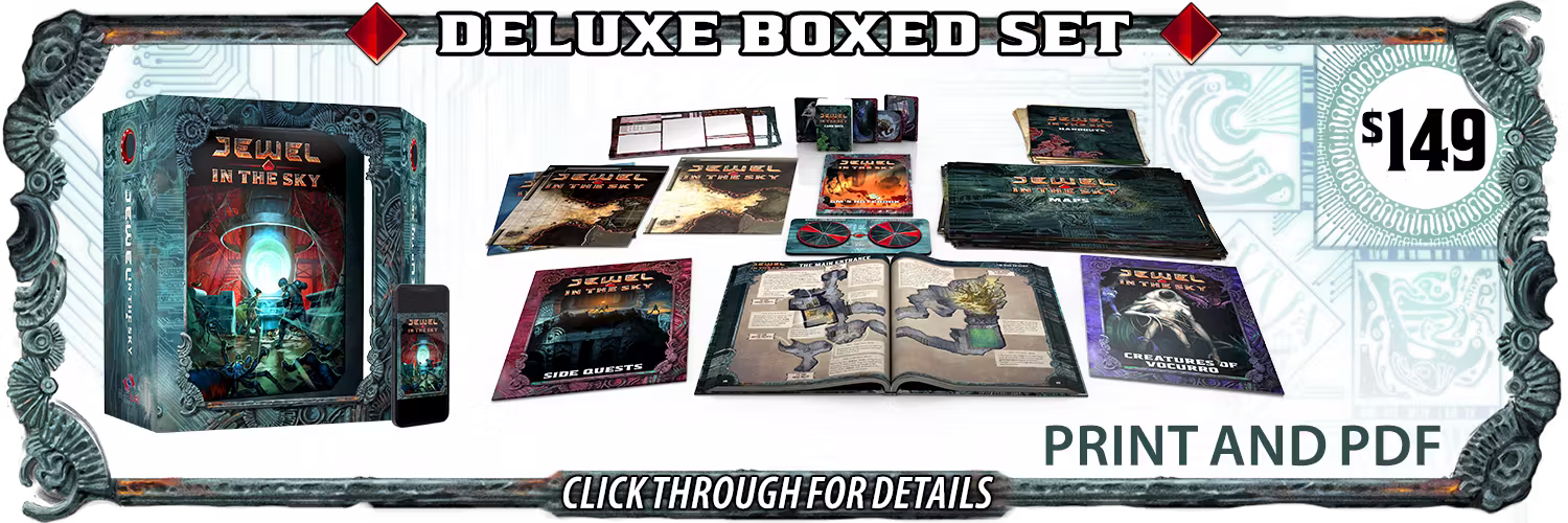 Deluxe Boxed Set in print and PDF. $149.