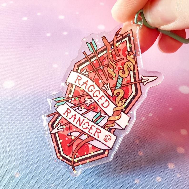 Ragged Ranger keychain