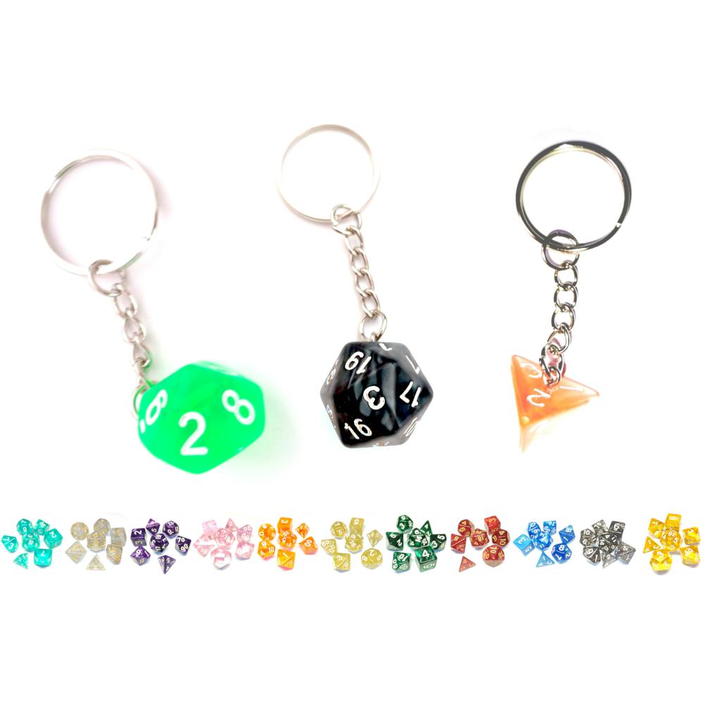 Dice Keyring