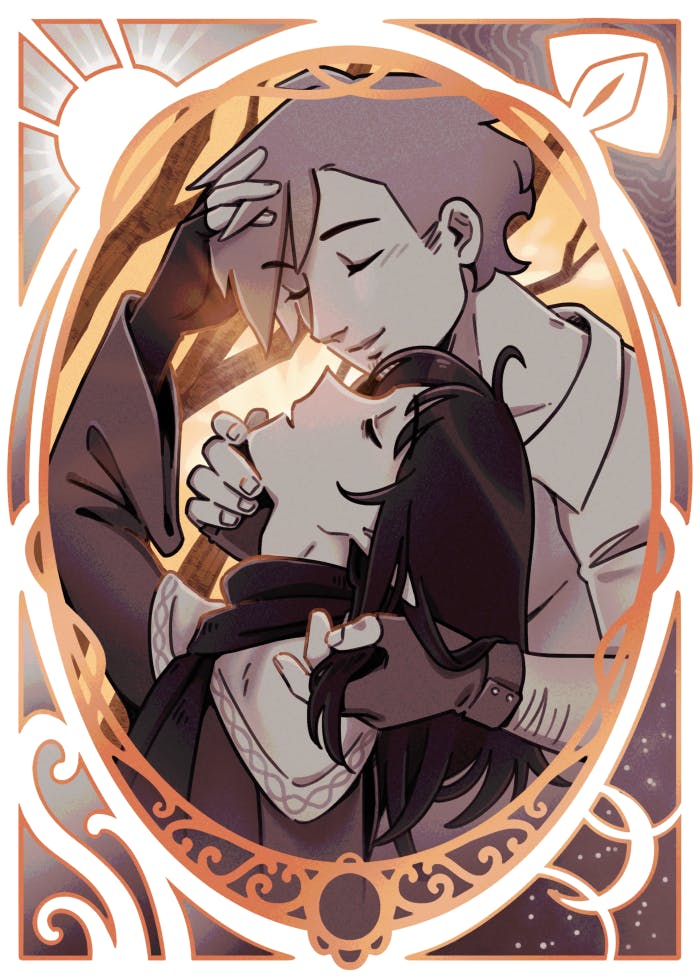 Yes, I'd like for this print to have spot foil