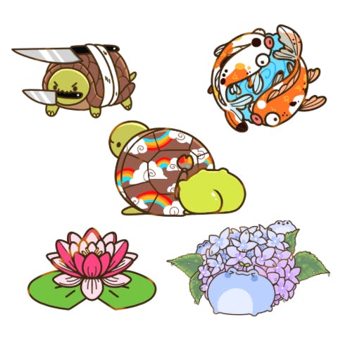 Super Duper pin bundle 