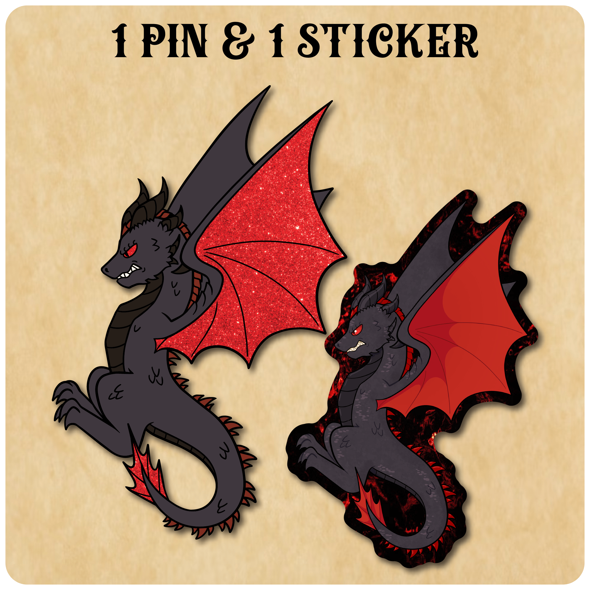 PIN & STICKER Helios