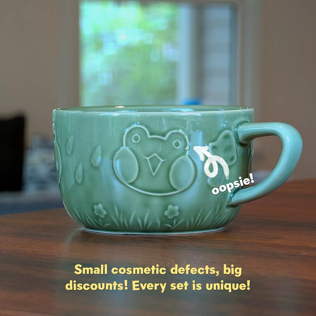 Derpy Rani the Froggie Mug and Lid Set