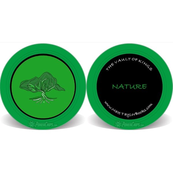 (Digitally) hand painted high-quality coin from the author of the element of Nature