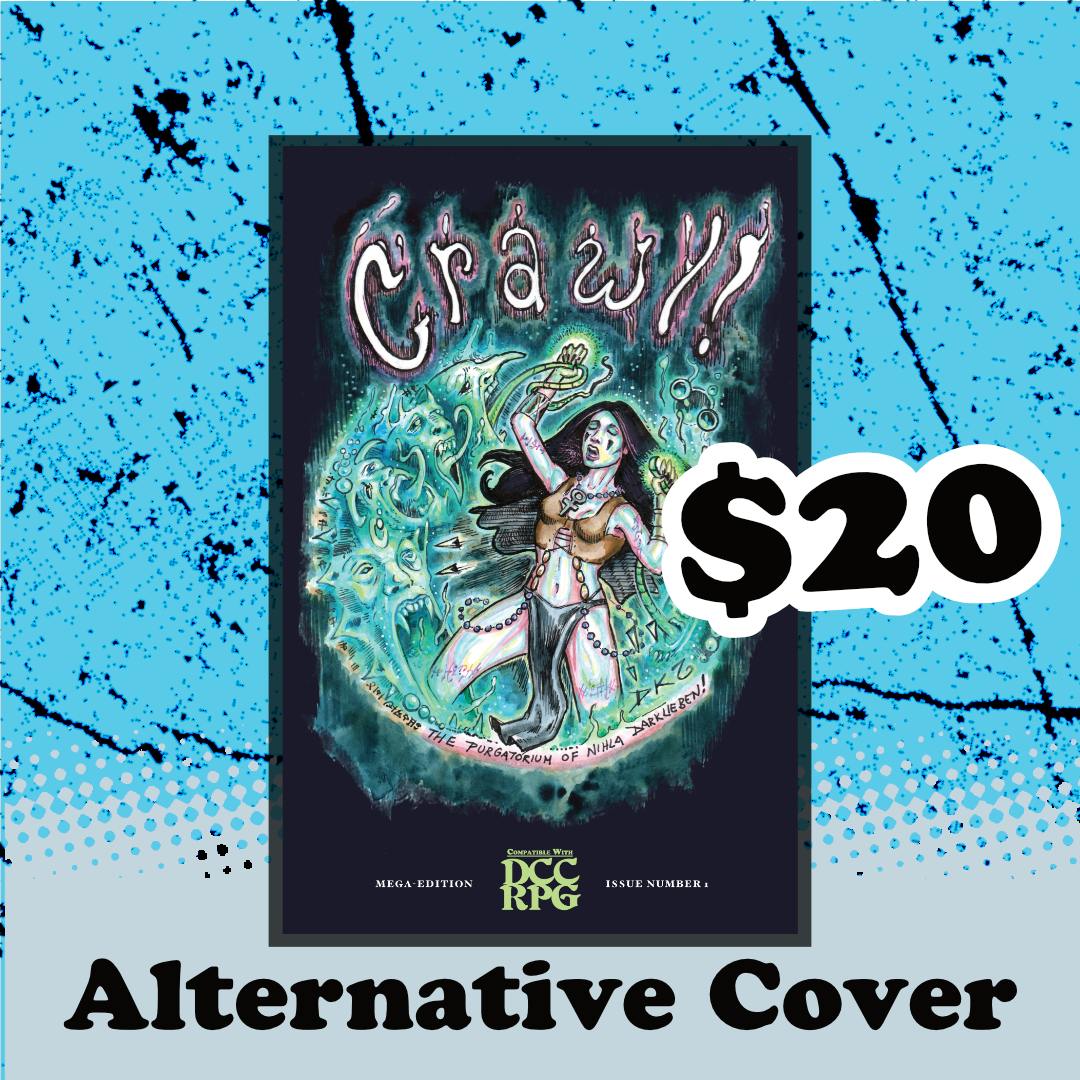 Crawl! Mega-Edition, no.1 (Alternative, Doug Kovacs, Cover)