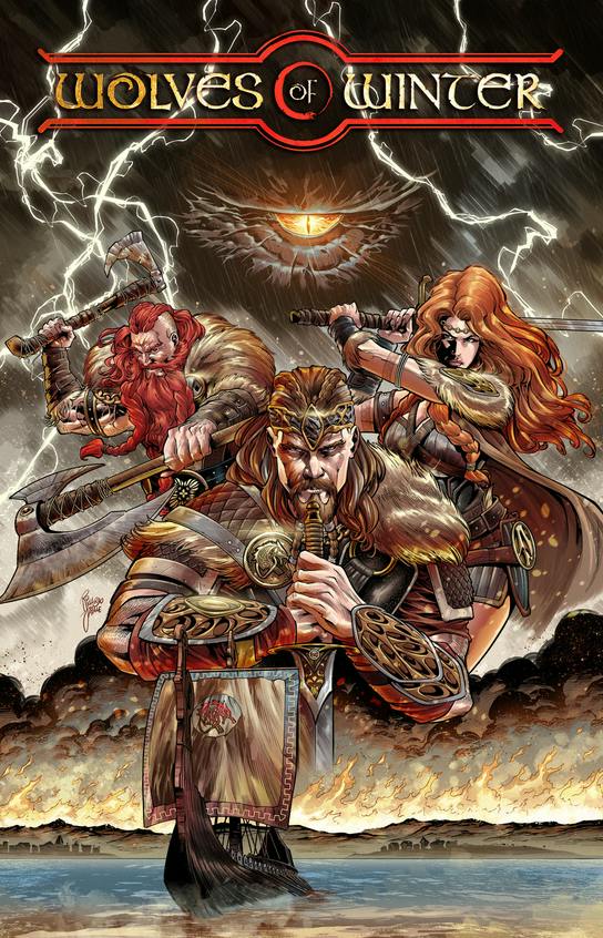 Wolves of Winter: 250 page Graphic Novel of Vikings & Demons