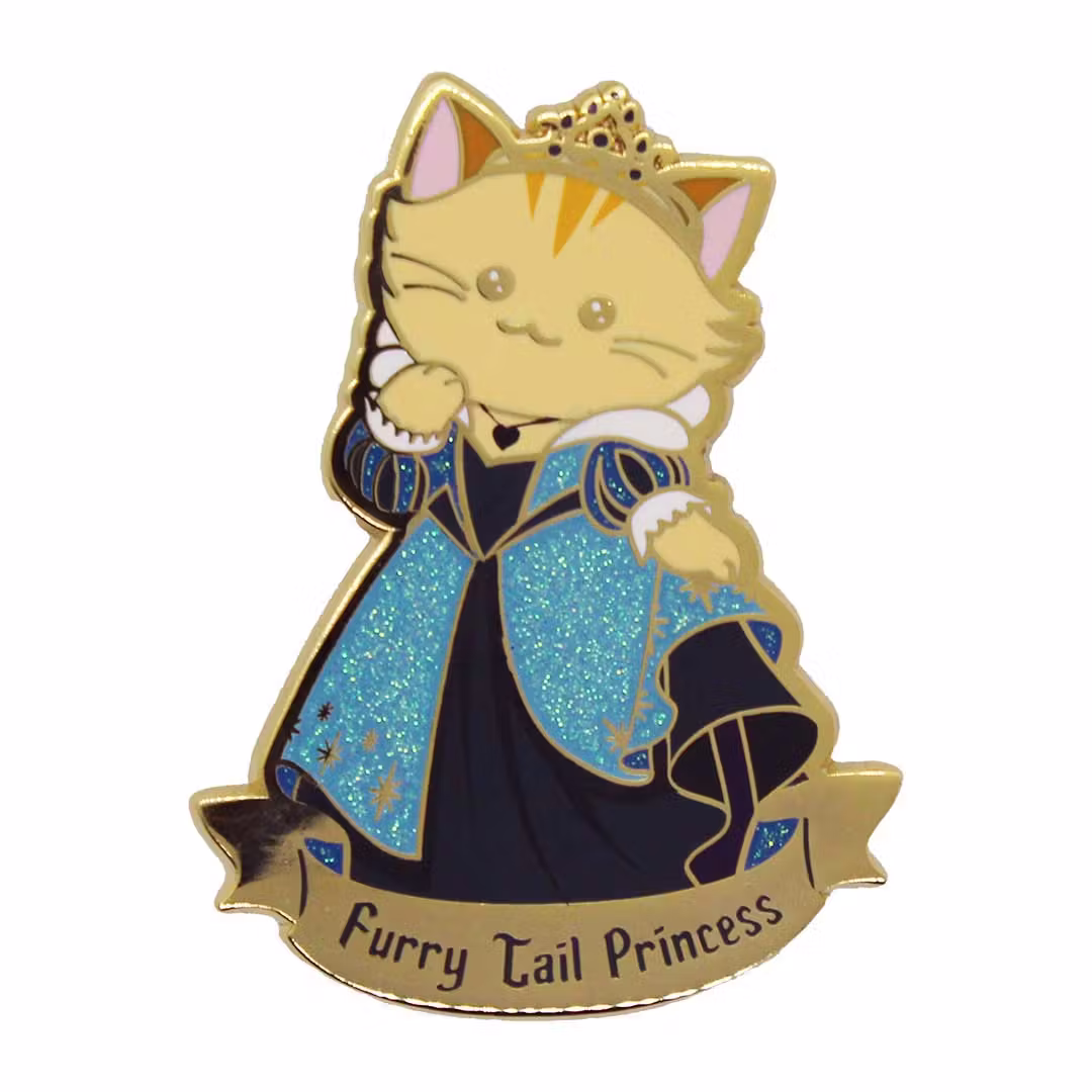 Furry Tail Princess Pin