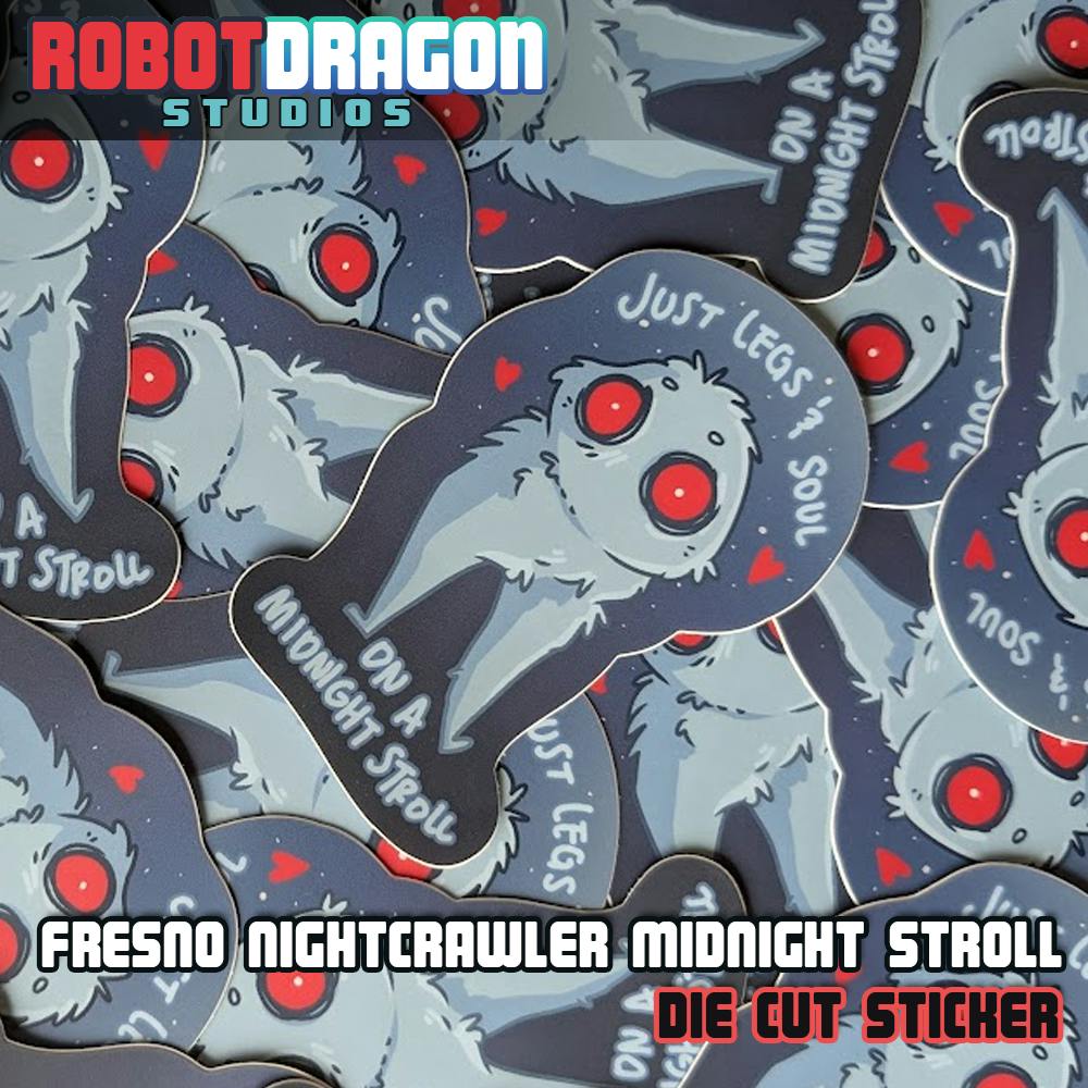 Fresno Nightcrawler Stroll Sticker