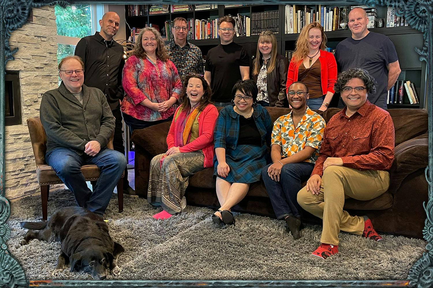 Photo of the MCG team. More about us in the section titled Monte's Return to the Dungeon.