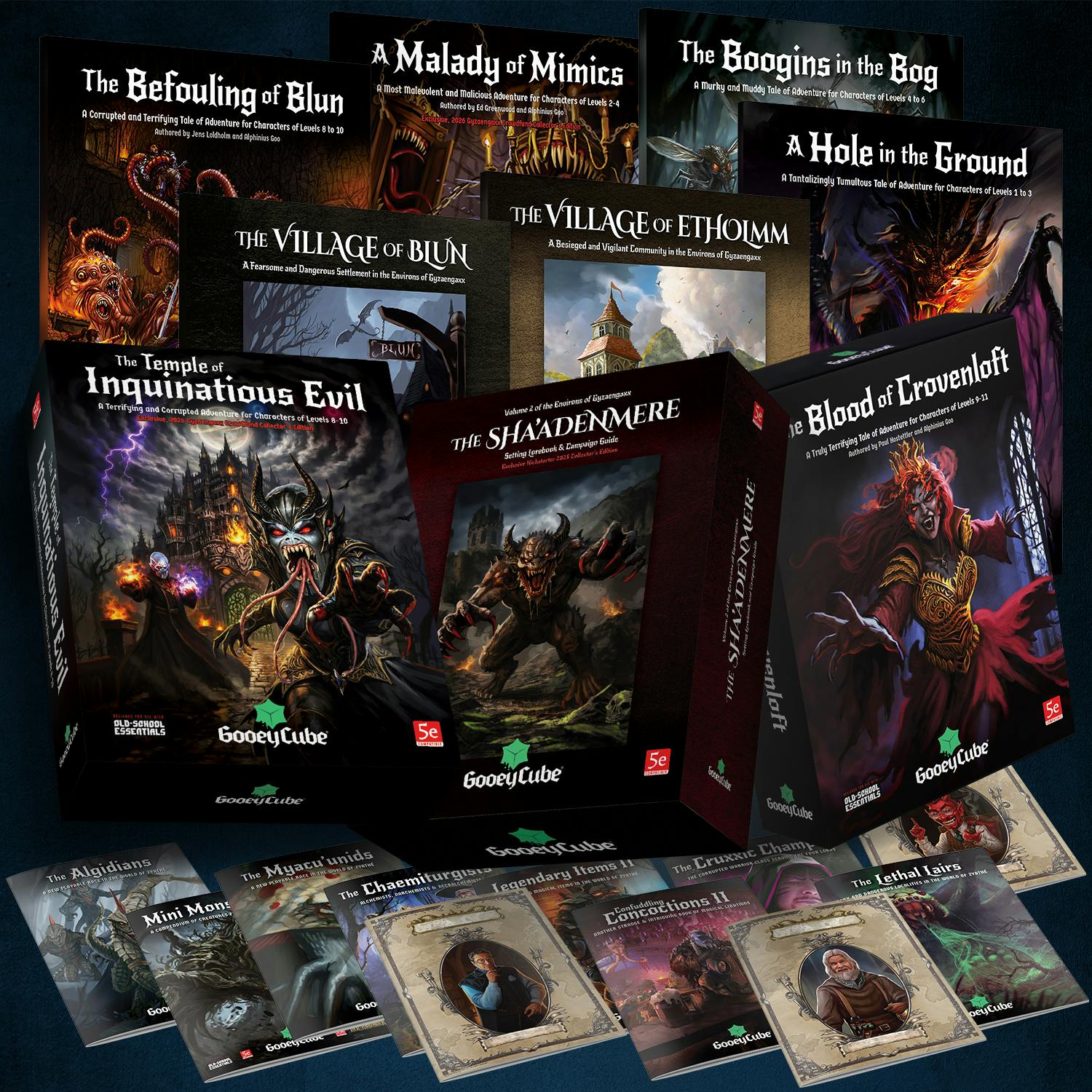 Pledge Level 7: All Things Inquinatious a.k.a. All the New Stuff [Physical & Digital]