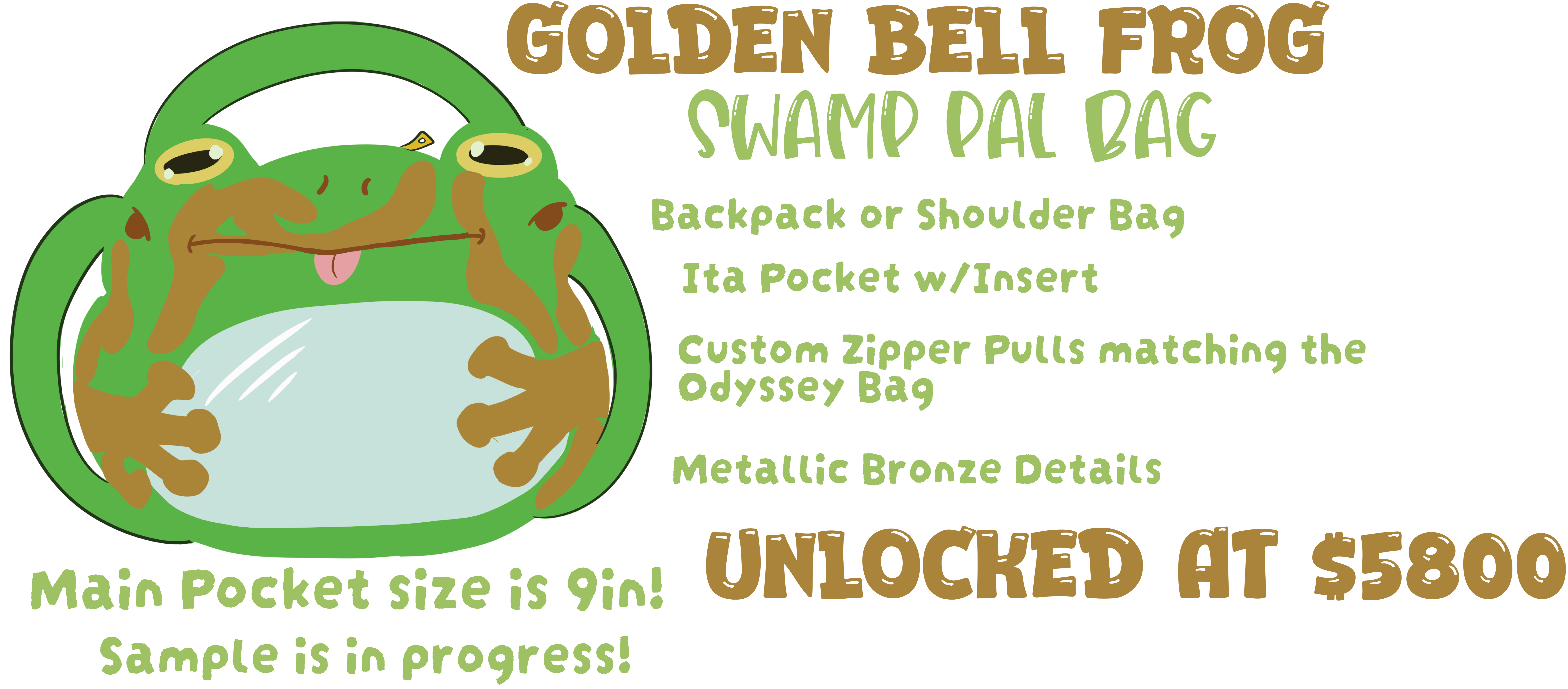 Swamp pal bag