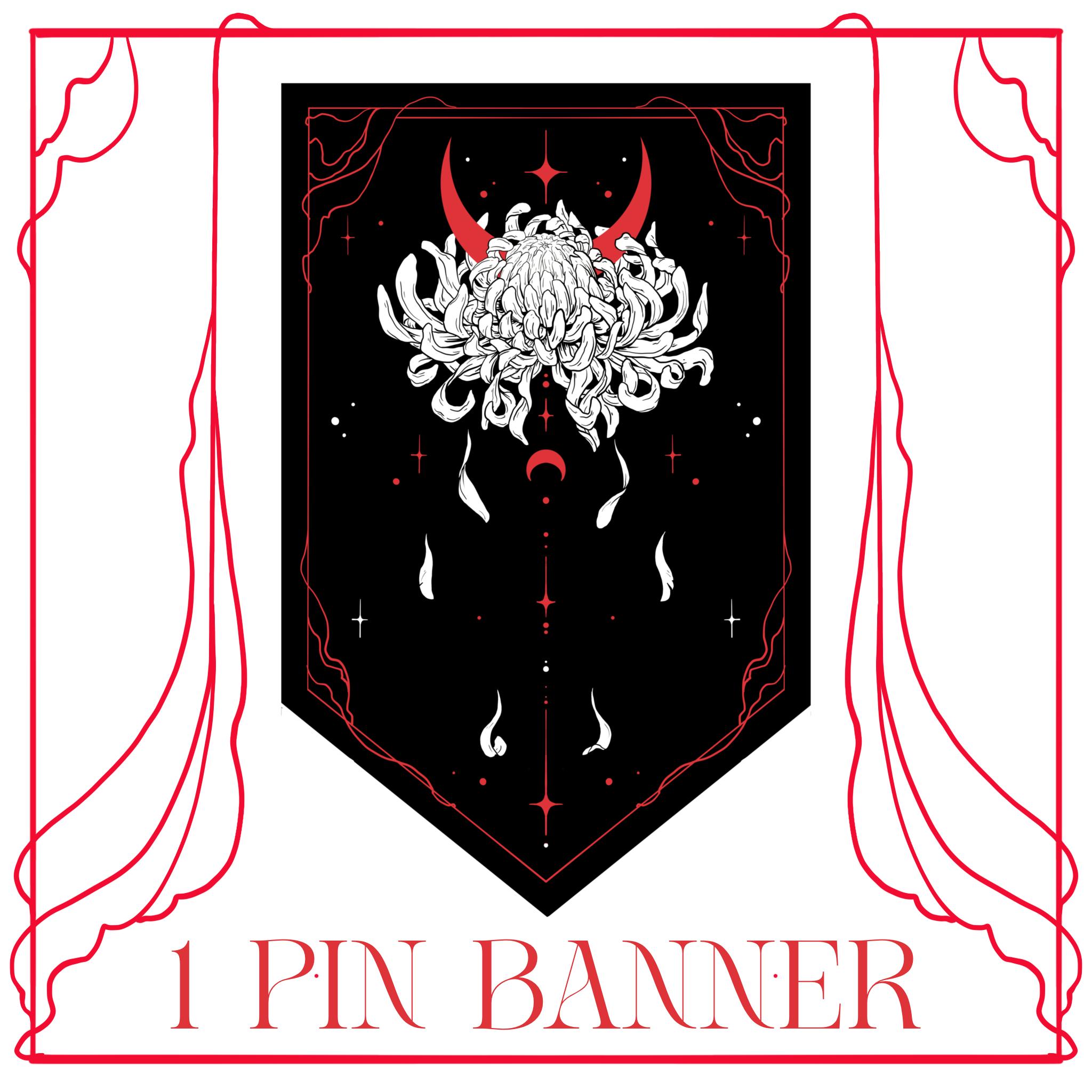 Pin banner