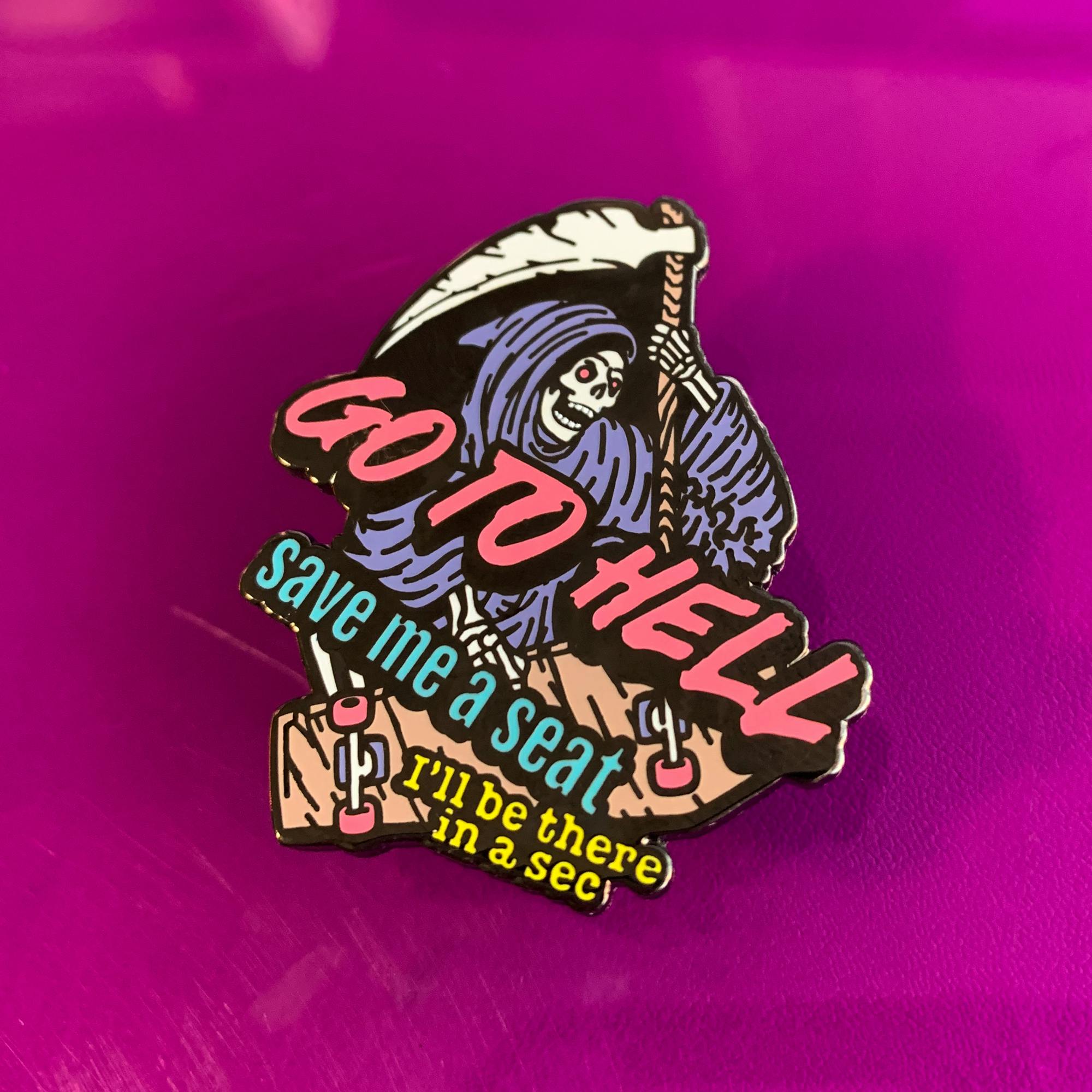 ENAMEL PIN: Save Me a Seat