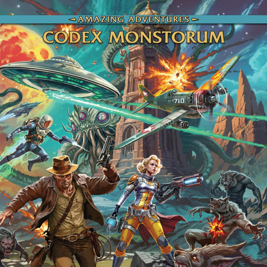 Amazing Adventures Codex Monstorum - Print
