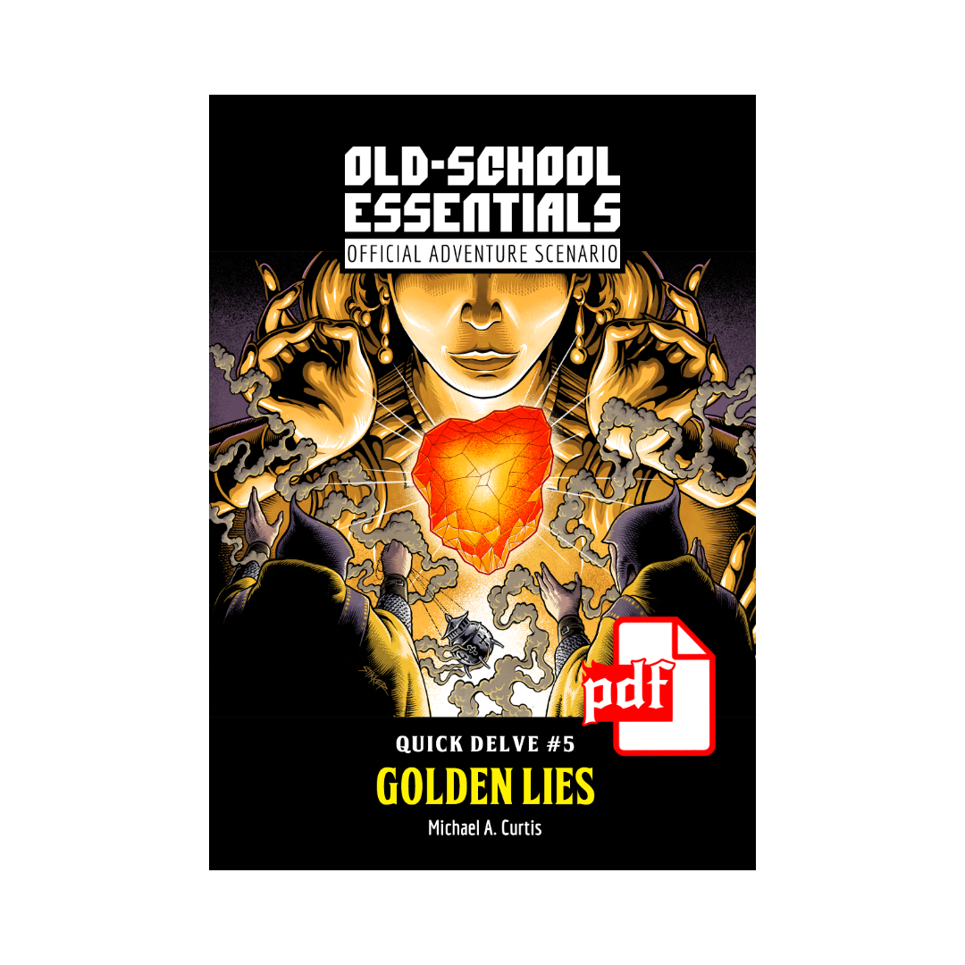 Golden Lies Quick Delve Adventure - PDF Only