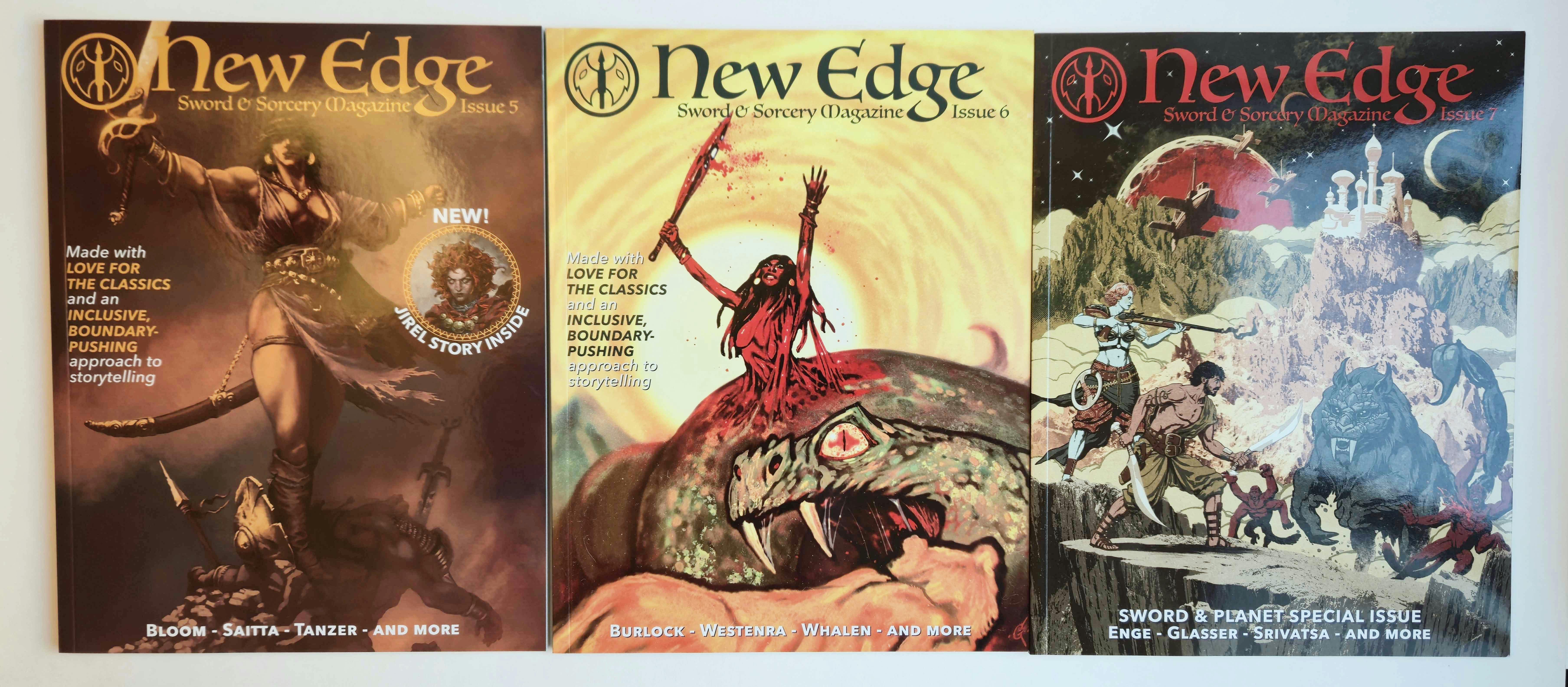 New Edge Sword & Sorcery Issues 5, 6 & 7 (Softcover)