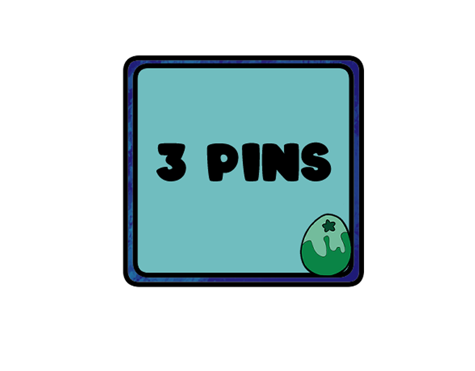 3 pins