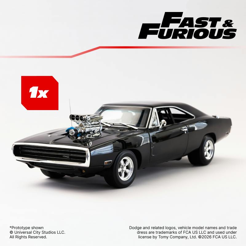 1:10 Dom's Charger Die-Cast Replica x1