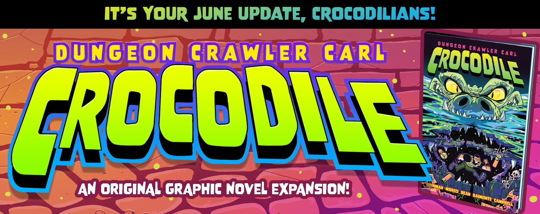 The Dungeon Crawler Carl: CROCODILE graphic novel Project Update: 🐊 G ...