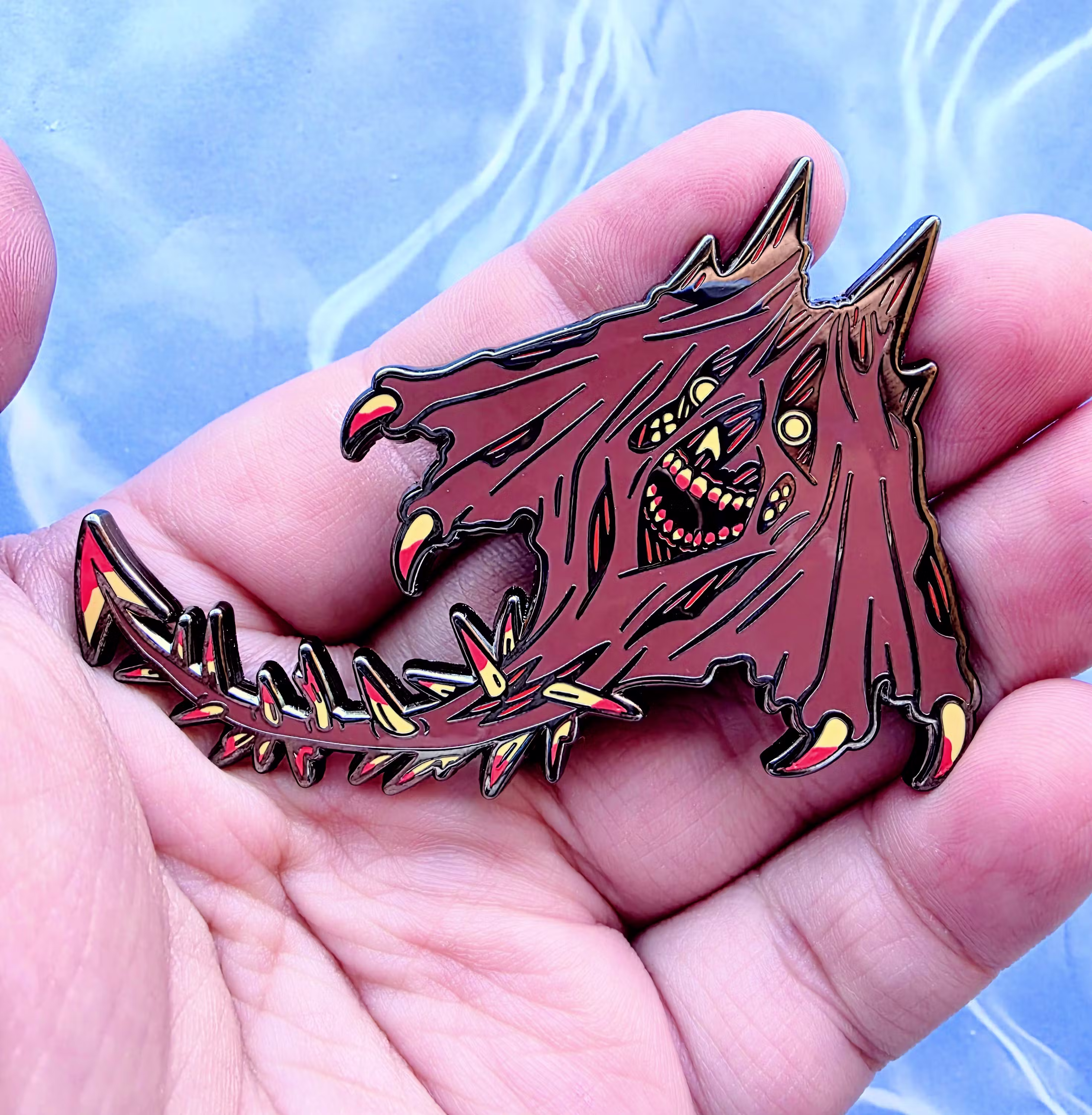 Devil Rays | 2.5 inch Enamel Pin