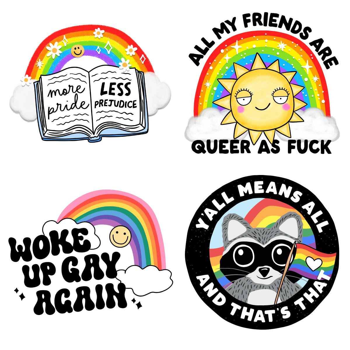 Mini Sticker Set - Pride Set