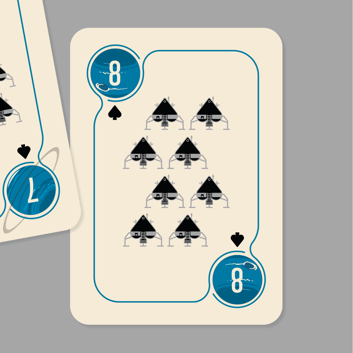 Solar System Themed Playing Cards