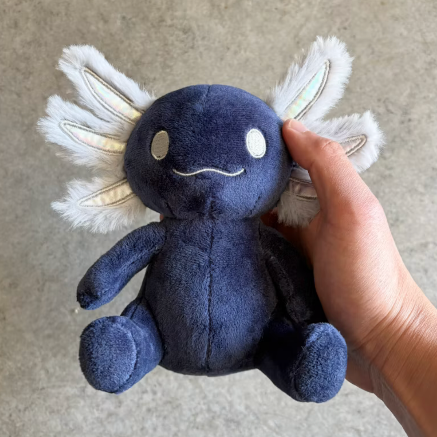 Galaxy Axolotl Plushie