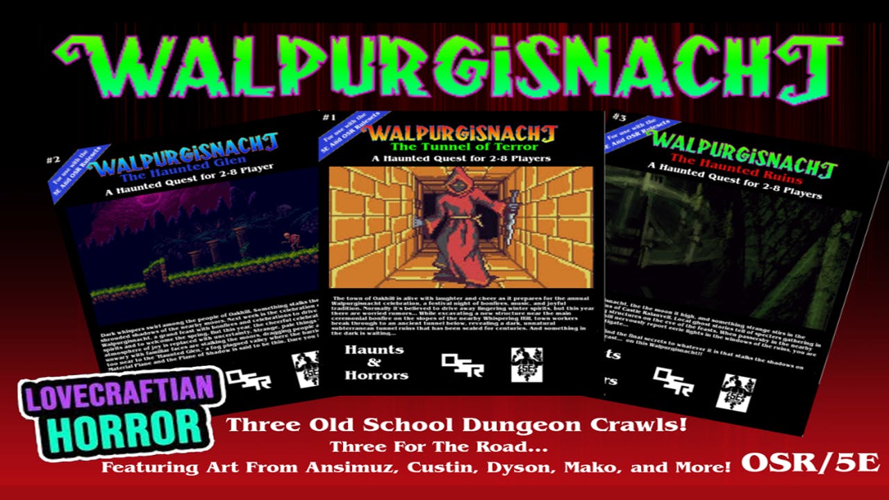 Walpurgisnacht: Three for the Road