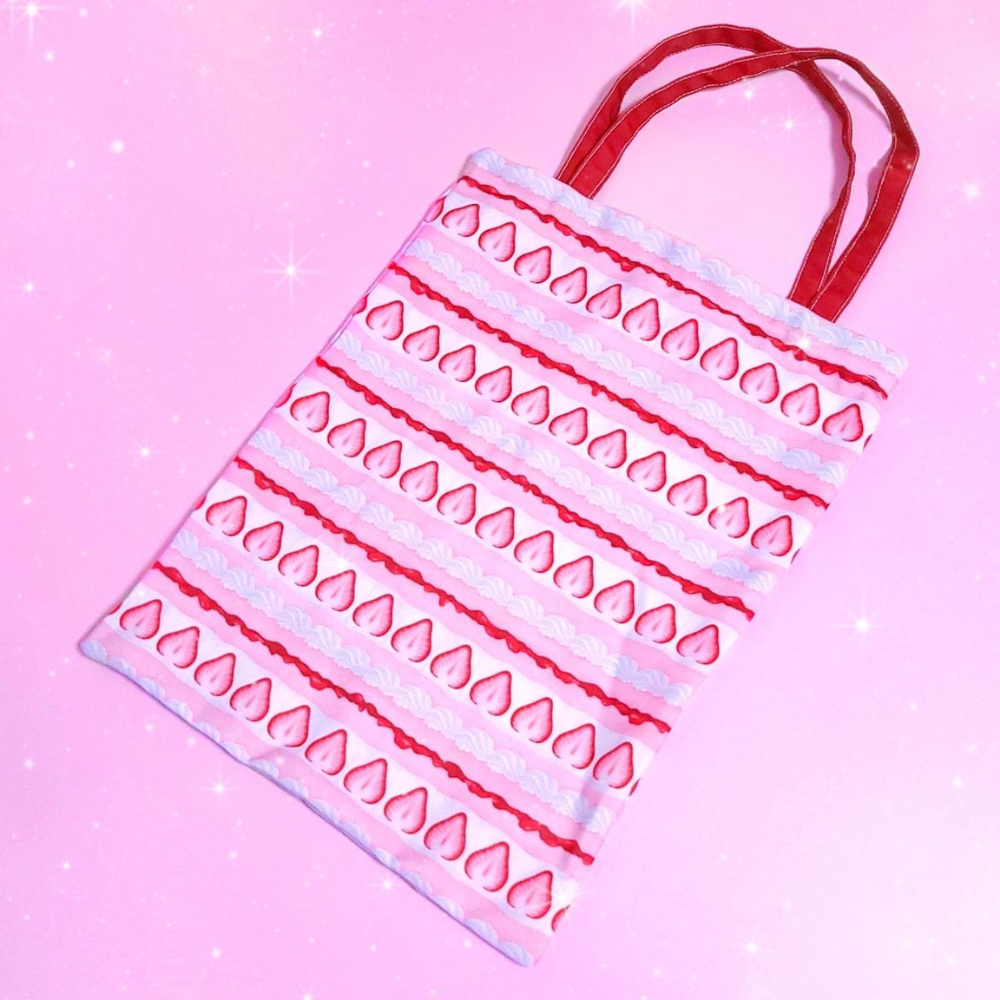 Strawberry Cake Tote